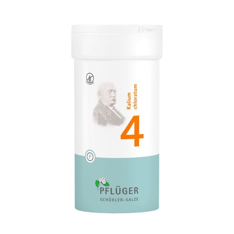 Pflüger Solusuola Nro 4 (Kalium Chloratum) 400 tabl.