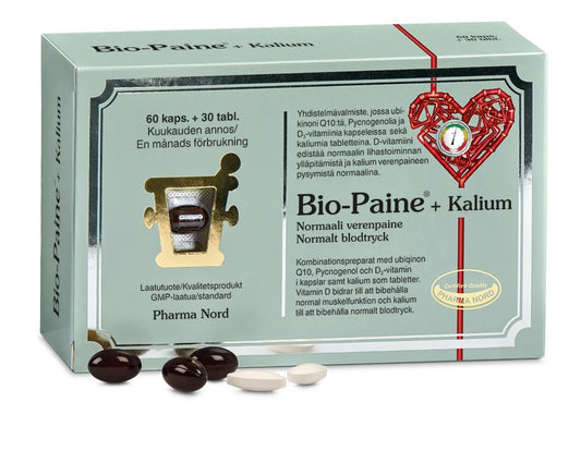 Bio-Paine + Kalium 60+30 tbl/kaps., Pharma Nord