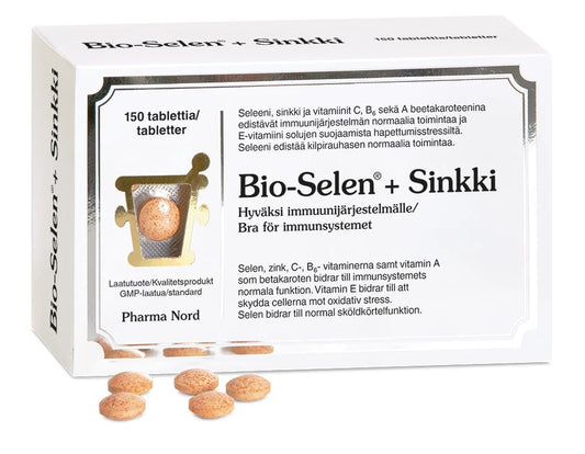 Bio-Selen + Sinkki 150tabl. seleeni, Pharma Nord