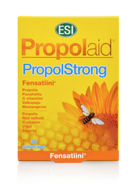 Propolis Punahattu Fensatiini Propolaid PropolStrong 30kaps., ESI