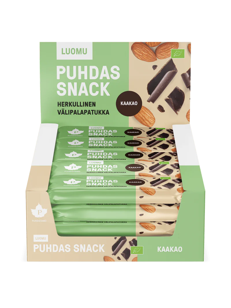 Puhdas Snack™ - Kaakao - 40 g 20-pack, Puhdistamo