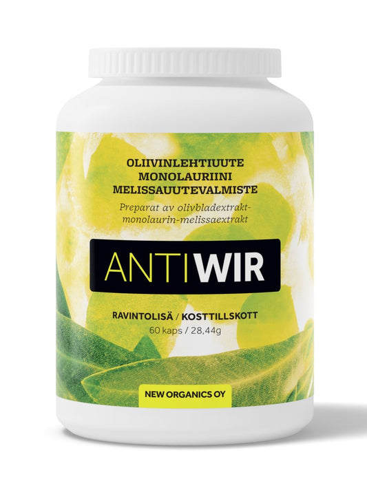 Antiwir oliivinlehtiuute 60kpl, New Organics