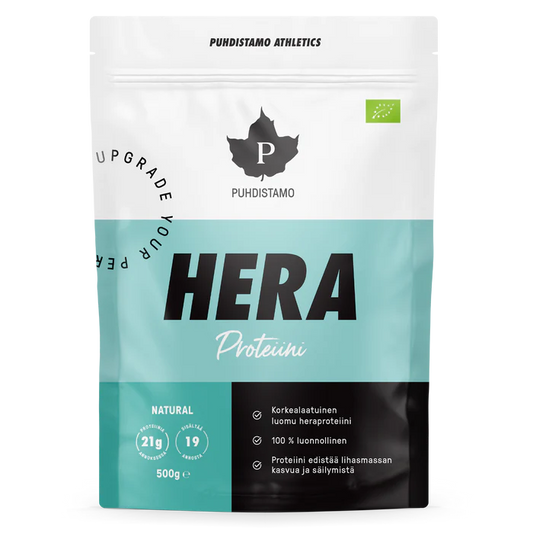 Heraproteiini Natural 500g, Puhdistamo