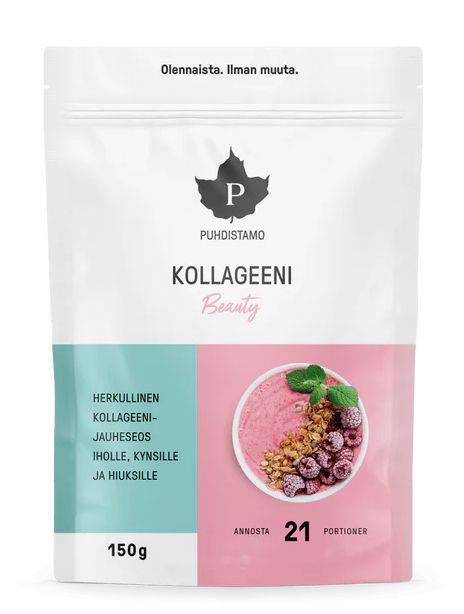 Kollageeni Beauty Jauhe 150g, Puhdistamo