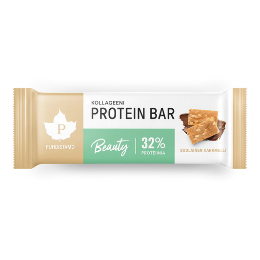 Kollageeni Protein Bar Suolainen karamelli 30g, Puhdistamo