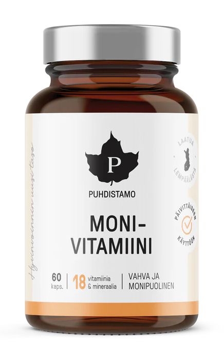 Monivitamiini 60kaps., Puhdistamo