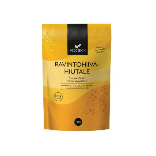Ravintohiivahiutale + B12 100g, Foodin