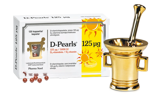 D-Pearls 125µg 120 kaps, Pharma Nord