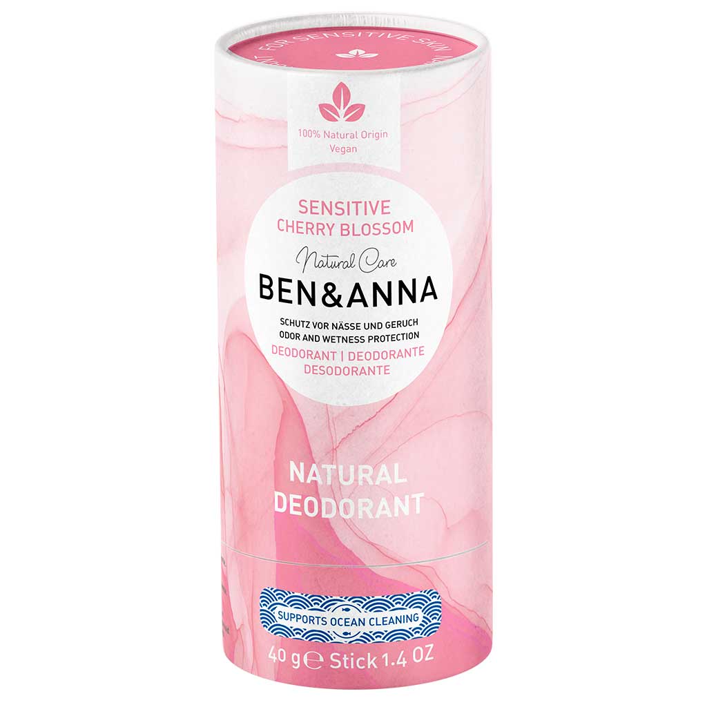 Deodorantti stick 40g Sensitive Cherry Blossom, Ben & Anna