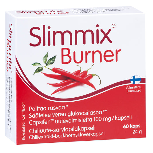 Slimmix Burner, Chiliuute-sarviapilakapseli 60 kaps.