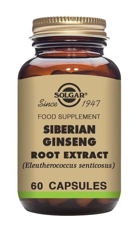 Siberian Ginseng Venäjänjuuri 60kaps., Solgar