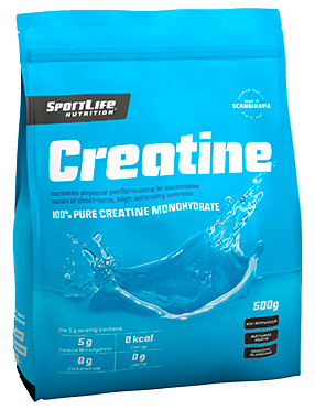 Creatine maustamaton 500g, SportLife