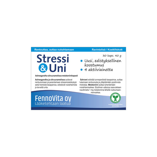 Stressi & uni 30kaps, FennoVita