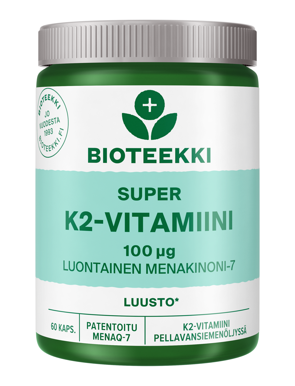 Super K2-vitamiini 60kaps., Bioteekki
