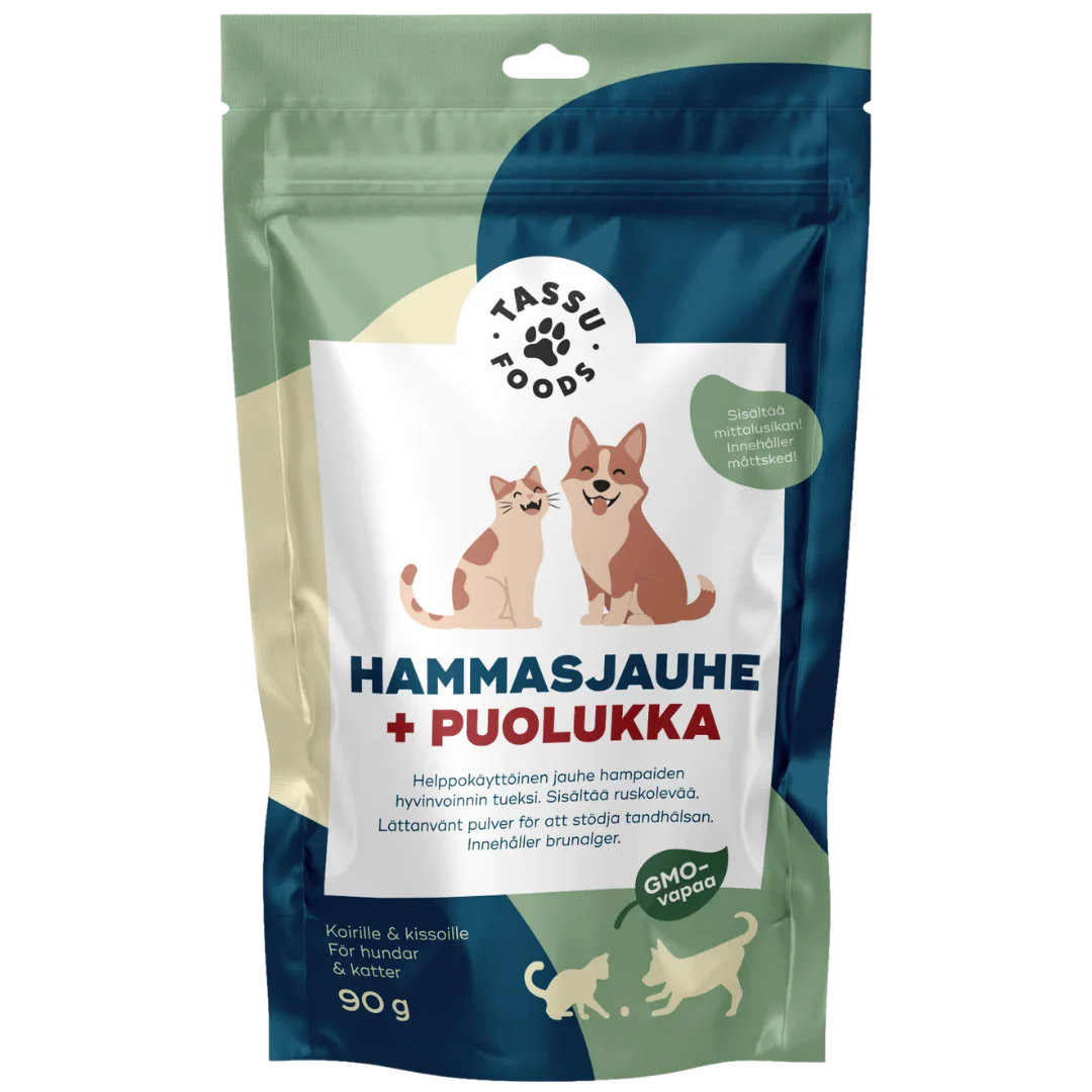Hammasjauhe + Puolukka 90 g, Tassu Foods
