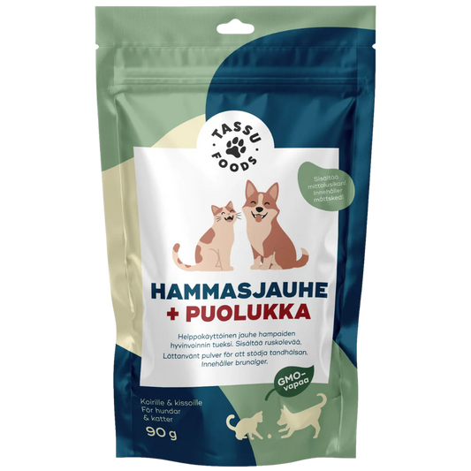 Hammasjauhe + Puolukka 90 g, Tassu Foods