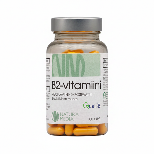 B2-vitamiini 100 kaps, Natura Media