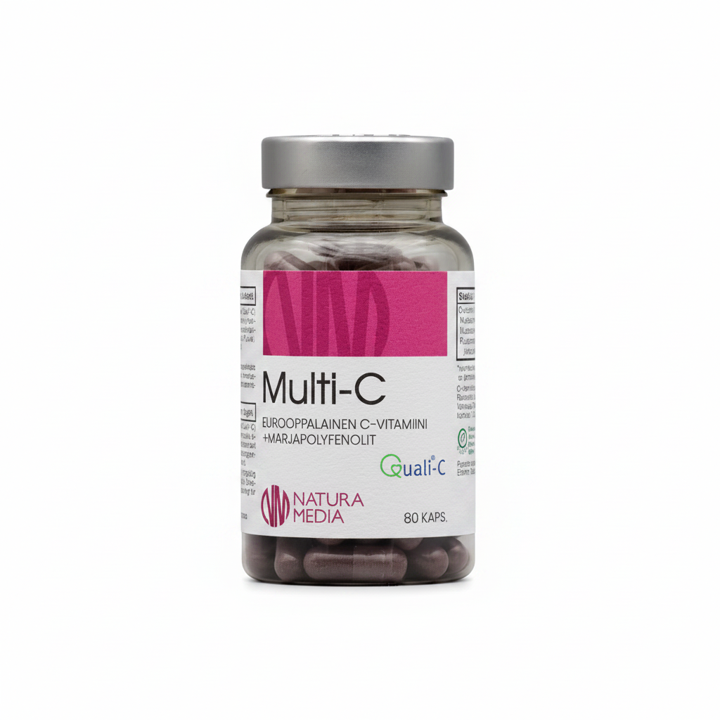 Multi-C 200 mg, 80 kaps, Natura Media