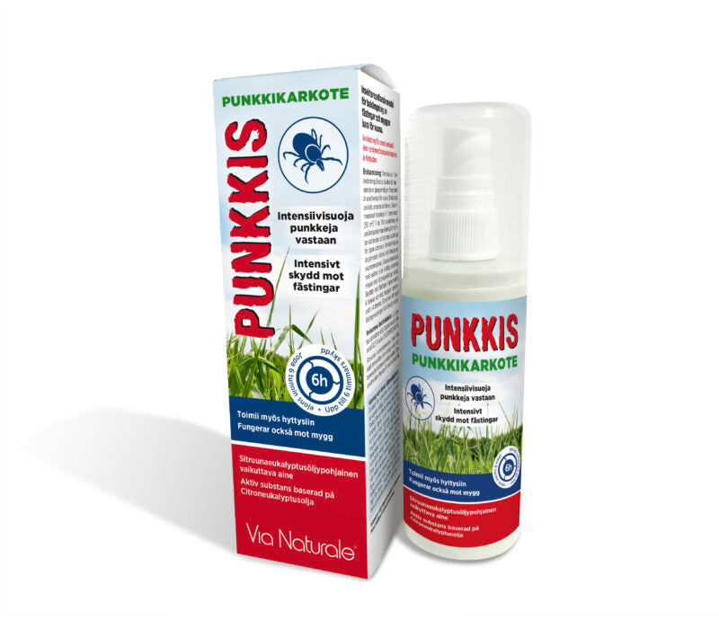 PUNKKIS punkkikarkote 100 ml, Via Naturale