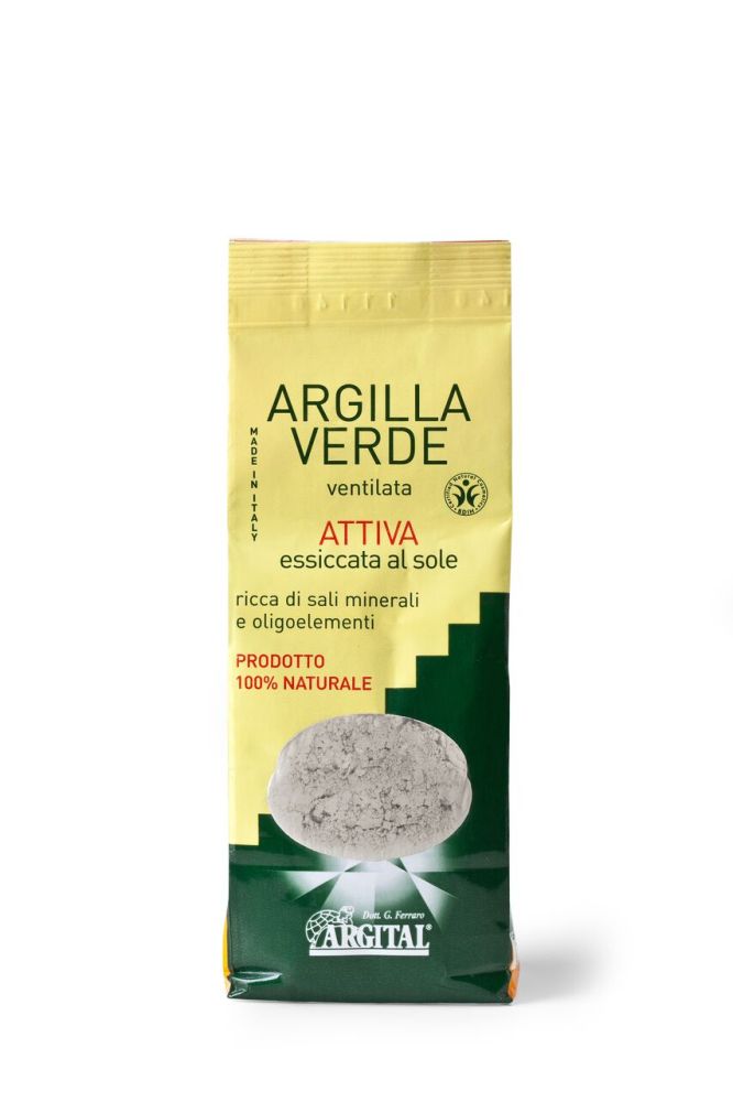 Vihreä Savi Argilla Verde aktivoitu 500g, Argital