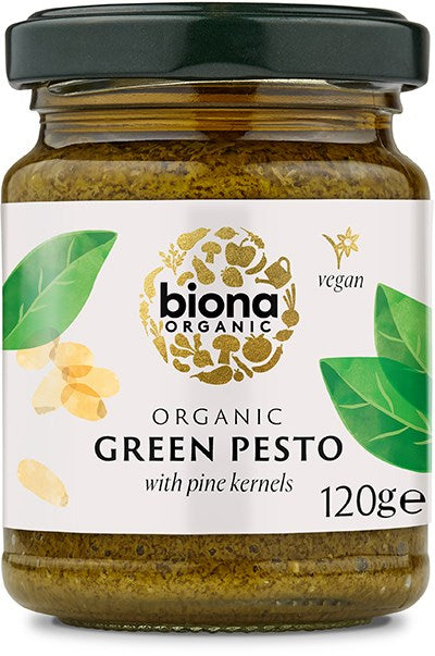 Vihreä pesto luomu 120g, Biona