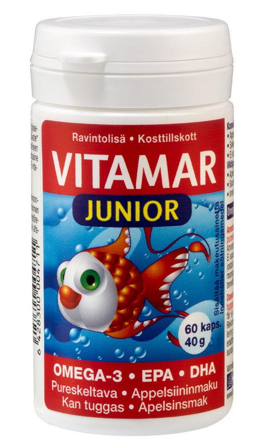Vitamar Junior Omega-3 60kaps., Hankintatukku