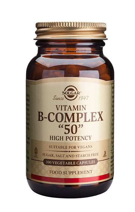 B-vitamiini B-Complex "50" 100kaps., Solgar