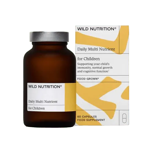 Daily Multi Nutrient for Children lasten monivitamiini 60 kaps, Wild Nutrition