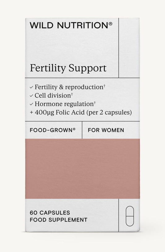 Fertility Support Woman hedelmöitys 60kaps., Wild Nutrition