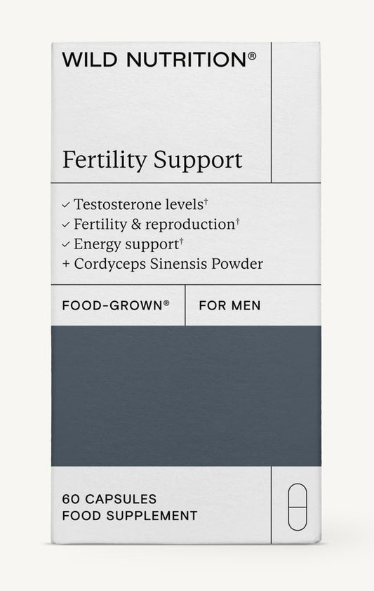 Fertility Support FOR MEN hedelmöitys 60kaps., Wild Nutrition