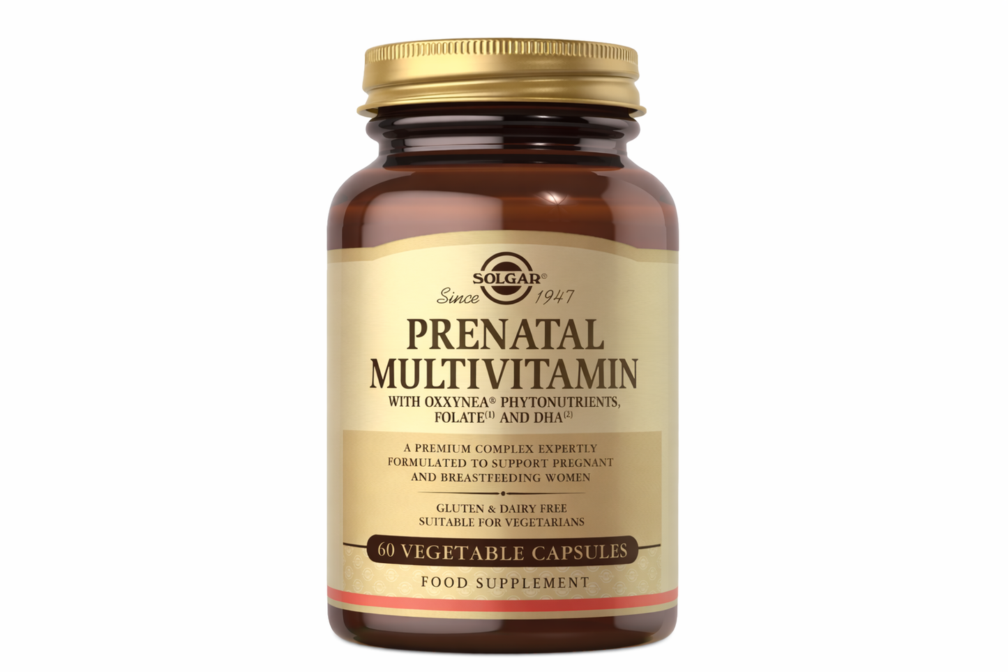 Prenatal Multivitamin with Oxxyne 60 kaps, Solgar