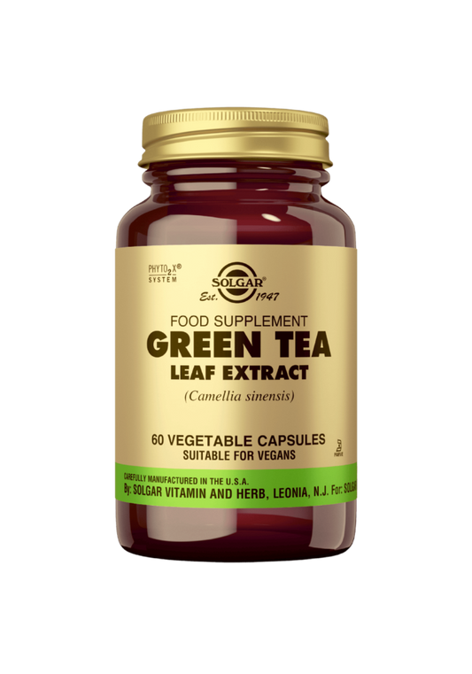 Vihreä Tee Green Tea 60 kaps, Solgar