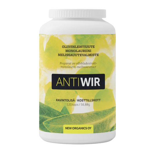 Antiwir oliivinlehtiuute 120 kaps, New Organics