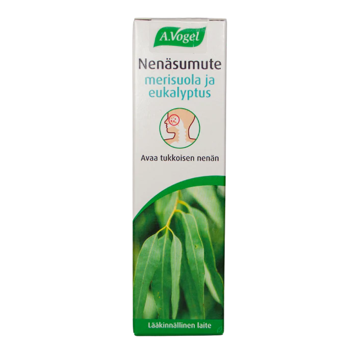 Nenäsumute merisuola ja eukalyptus 20ml, A. Vogel