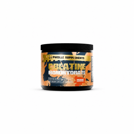 PWOLLE Kreatiini Monohydraatti - Peach Passion 250g