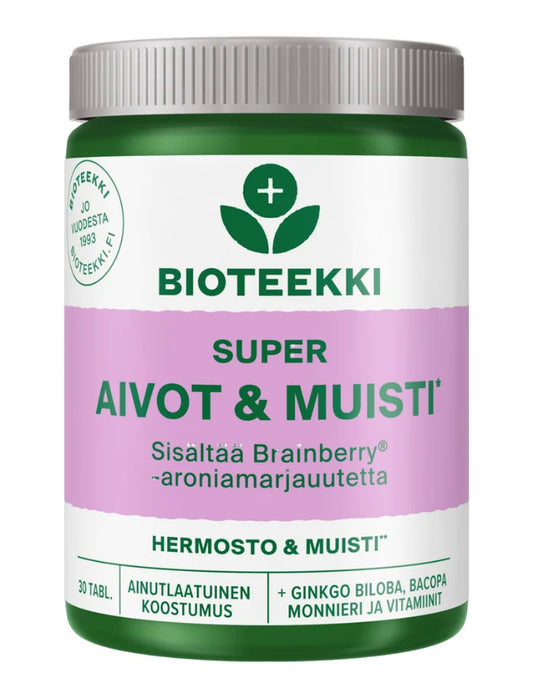 Super Aivot ja Muisti 30 tabl, Bioteekki