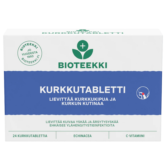 Kurkkutabletti 24 tabl, Bioteekki