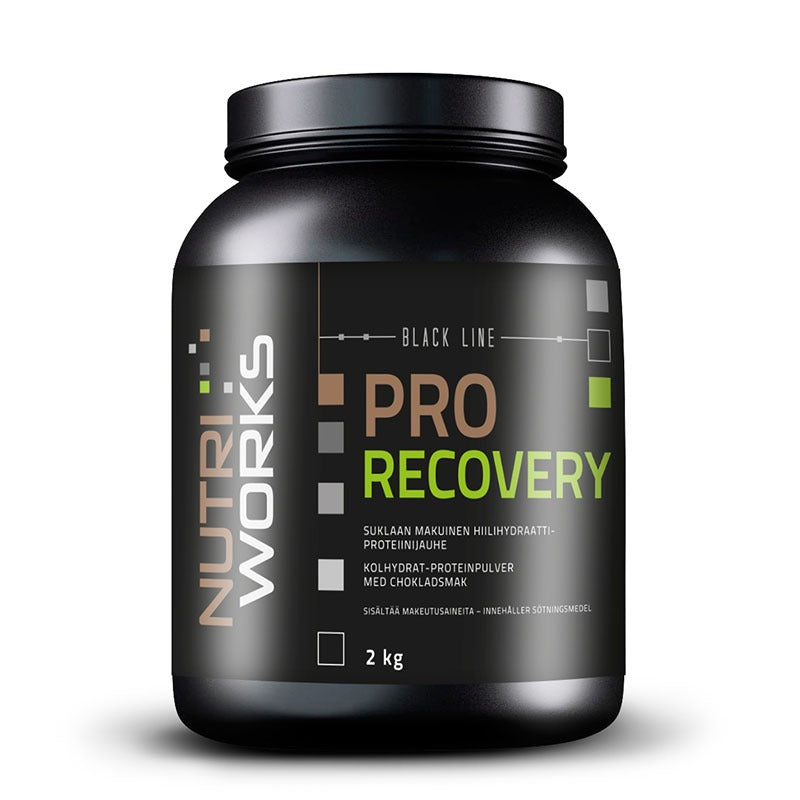 Black Line Pro Recovery 2kg suklaa, Nutri Works