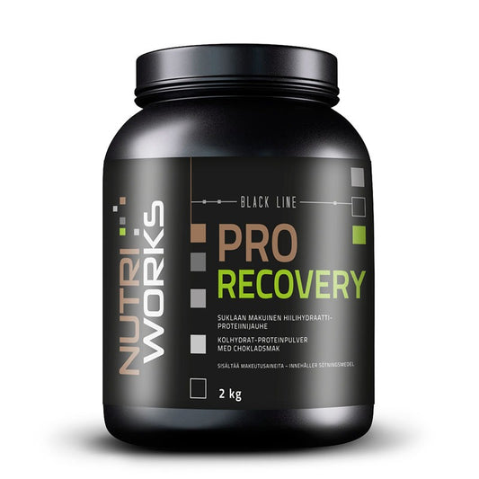 Black Line Pro Recovery 2kg suklaa, Nutri Works