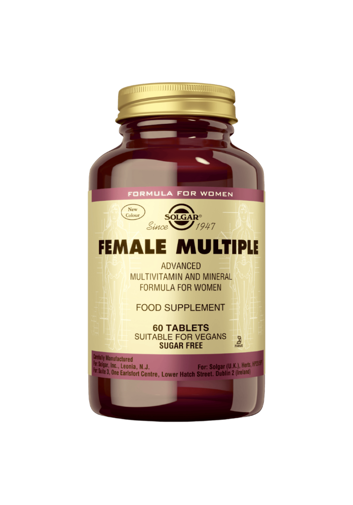 Female Multiple monivitamiini 60 tabl, Solgar