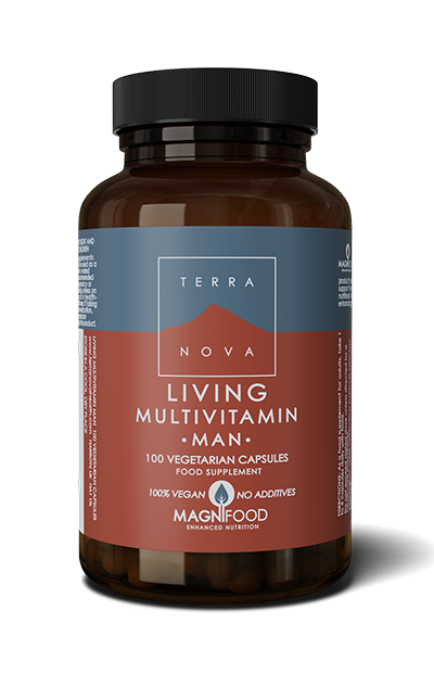 Living Multivitamin Man monivitamiini 100 vegetabs, Terranova