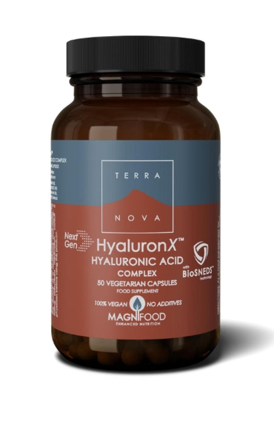 NextGen HyaluronX™ Hyaluronic Acid Complex 50 vegekaps, Terranova