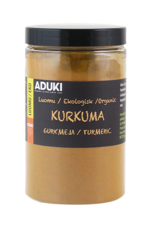 Kurkumajauhe Luomu 180 g, Aduki