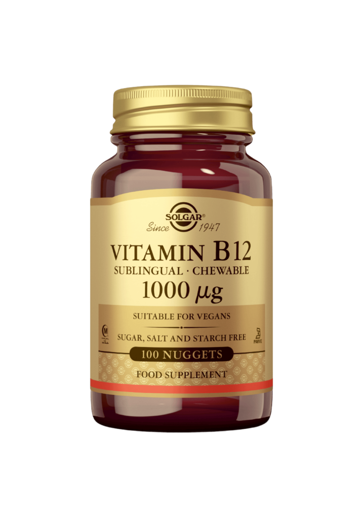 B12-vitamiini 1000µg 100 tabl, Solgar