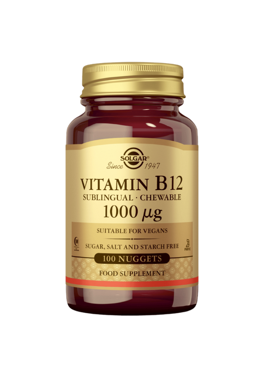 B12-vitamiini 1000µg 100 tabl, Solgar