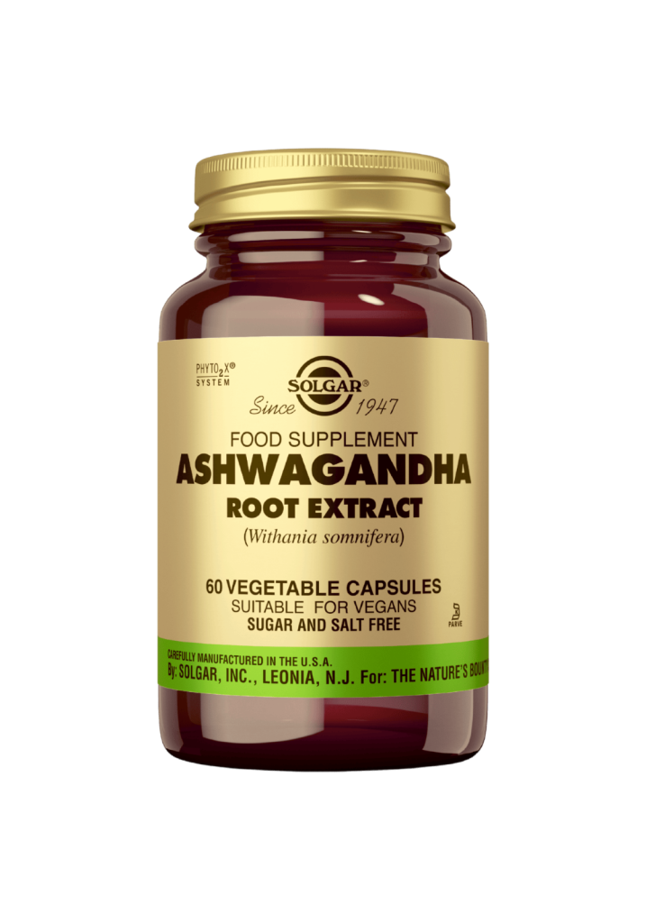 Ashwagandha root extract 60 kaps, Solgar