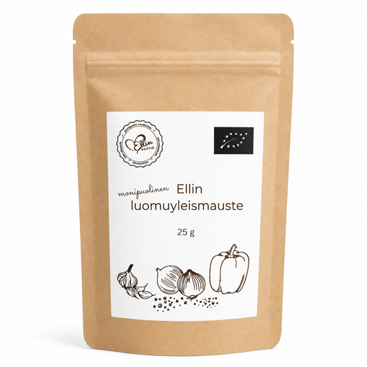 Ellin monipuolinen yleismauste, luomu, 25 g, Ellin keittiö
