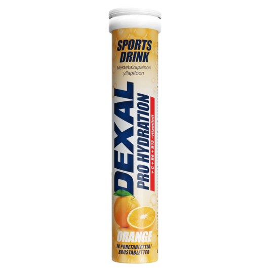 Dexal Pro Hydration Orange - C + B6 + B12 - 18 Poretablettia Appelsiini