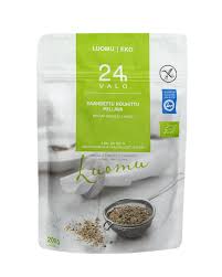 Valo24h Paahdettu rouhittu pellava 200g LUOMU