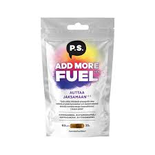 ADD MORE FUEL Ashwagandha-B-vitamiinikapseli 60kaps 35g, P.S